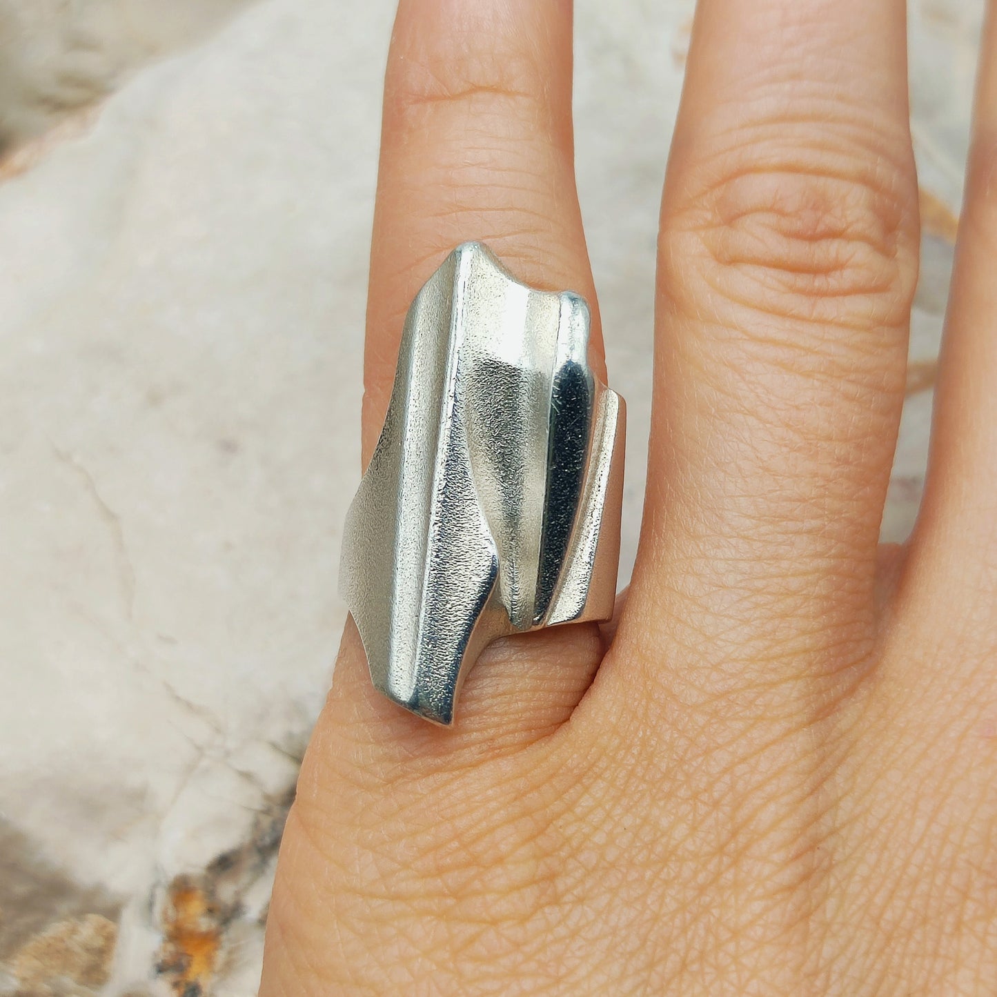 Shuttle Ring by Bjorn Weckstrom for Lapponia