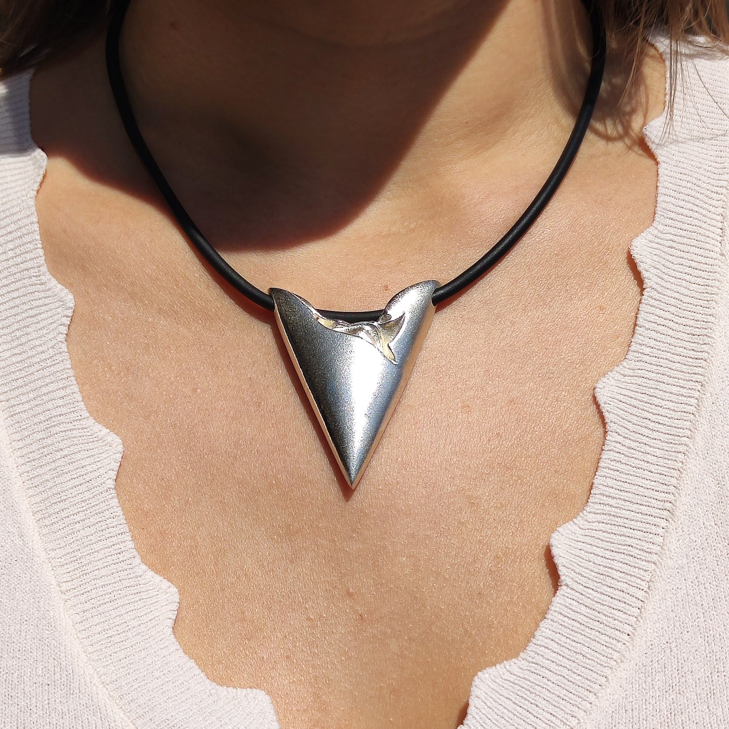Ice Lustre Necklace by Bjorn Weckstrom for Lapponia