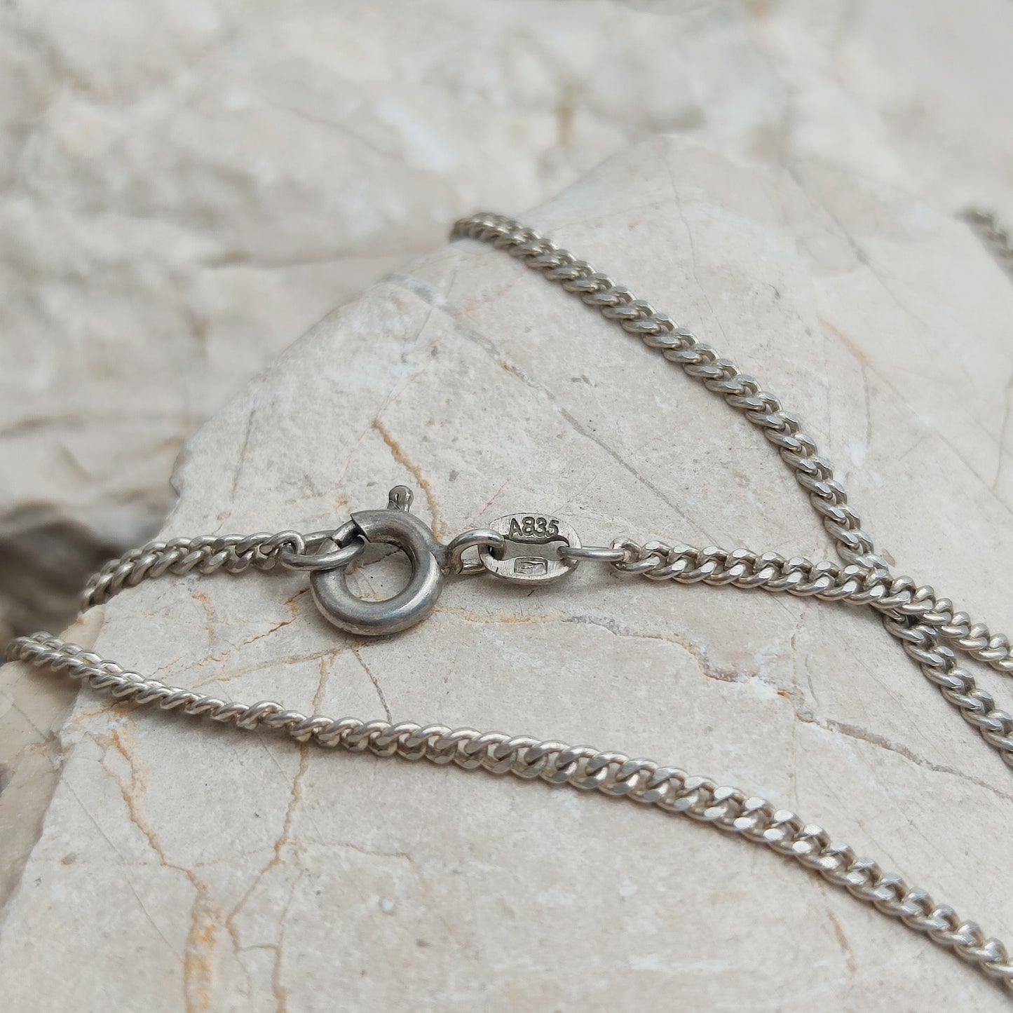 Vintage 1930's Art Deco Silver Pendant