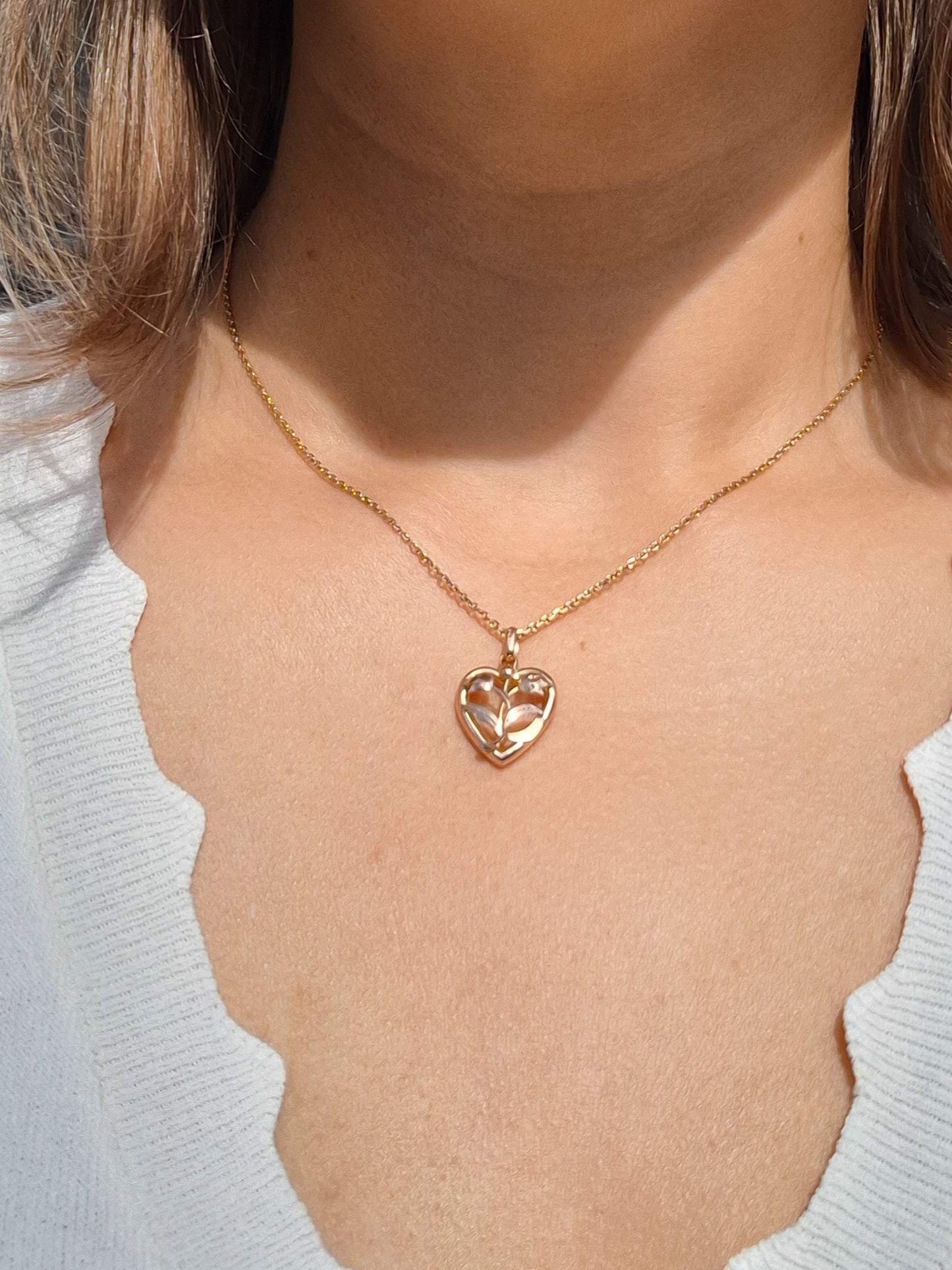 Heart Pendant in 9K gold
