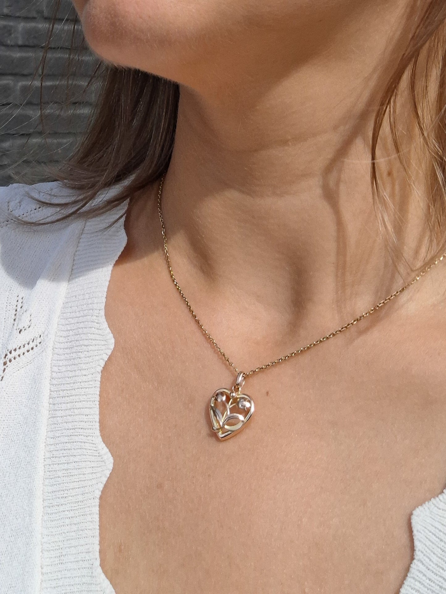 Heart Pendant in 9K gold