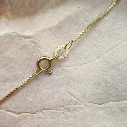 Beaded Necklace in 14K Yellow Gold