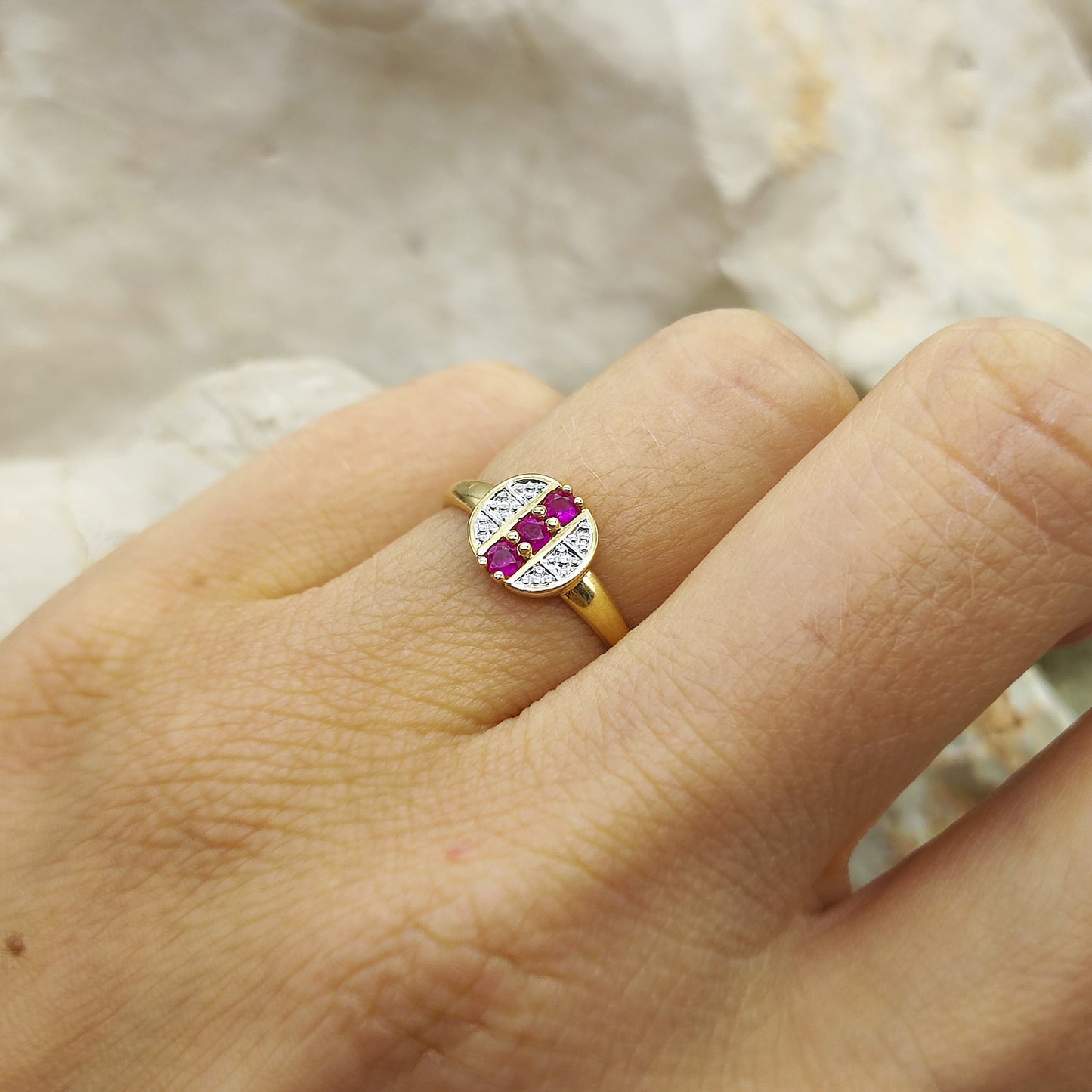 Pink Spinel Row