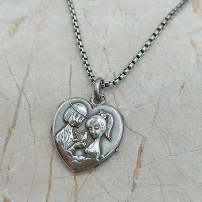 Les amoureux de Peynet Locket 