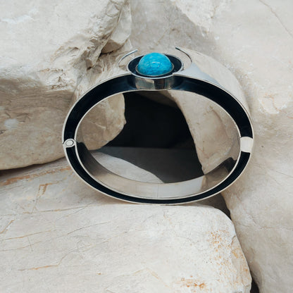 Silver Modernist bracelet