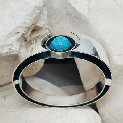 Silver Modernist bracelet