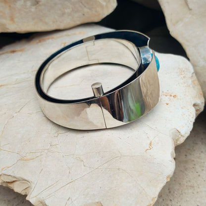 Silver Modernist bracelet