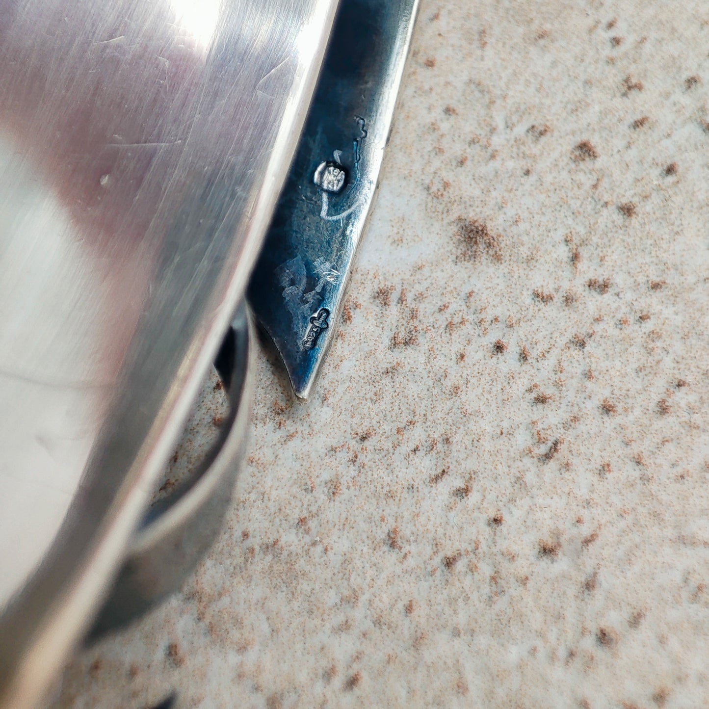 Silver Modernist bracelet