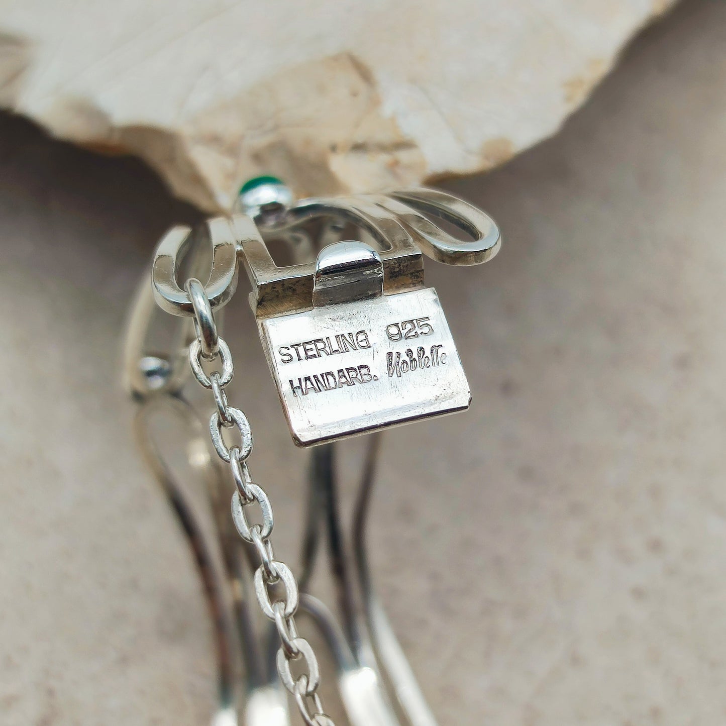 Silver Modernist Flow bracelet
