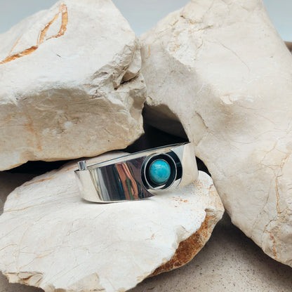 Silver Modernist bracelet