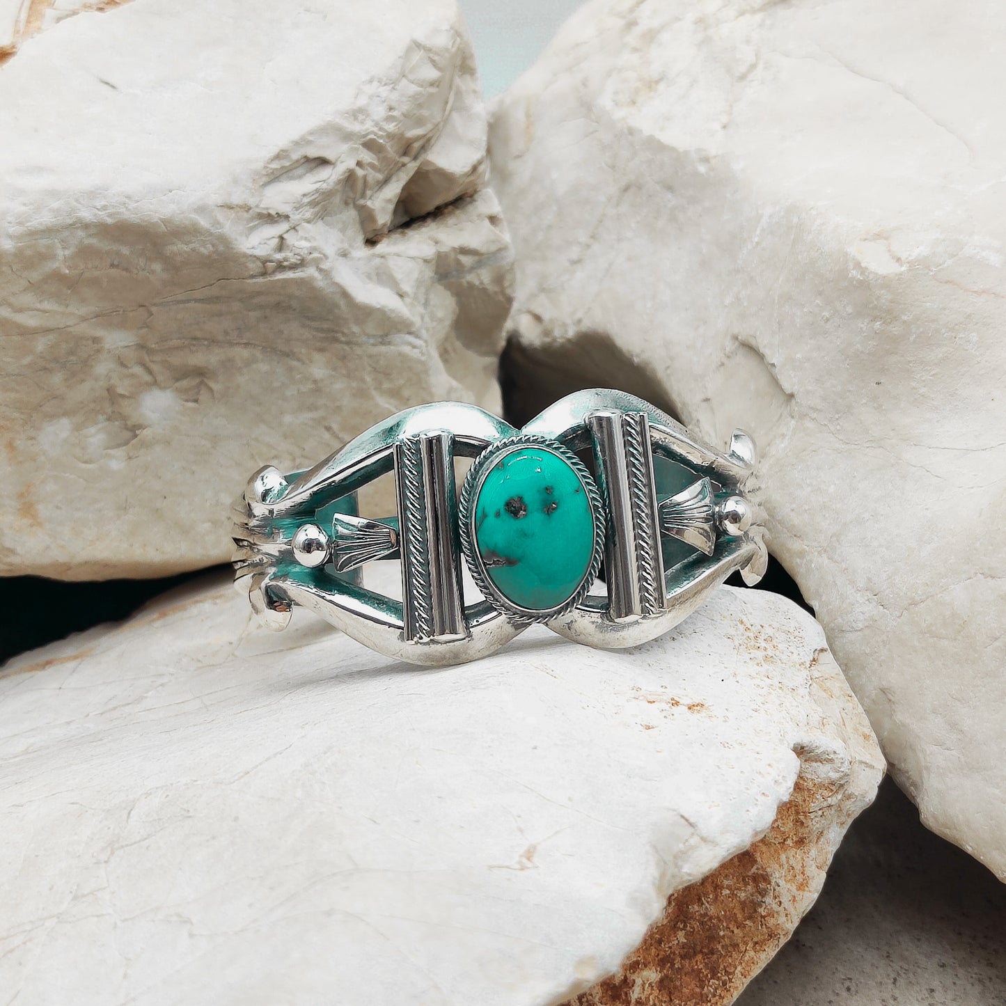 Vintage Turquoise Bracelet by Morgan