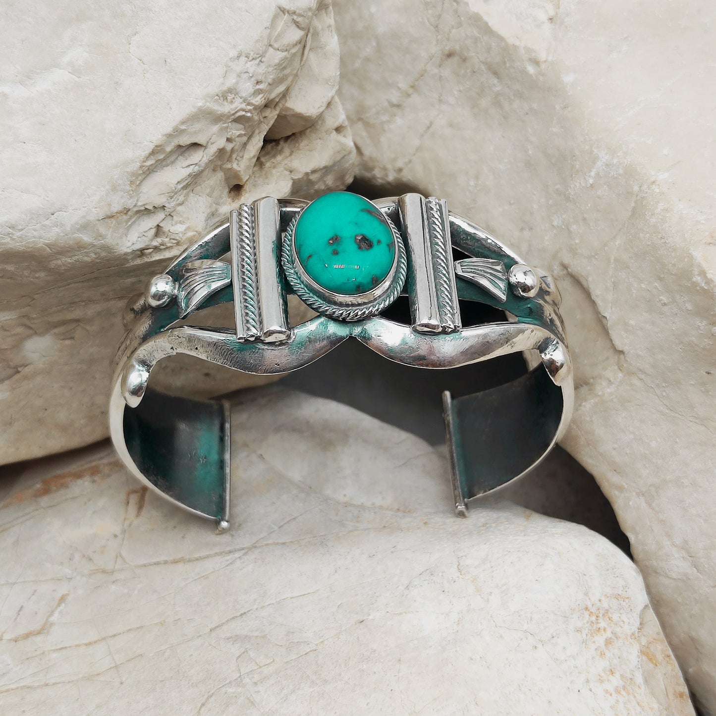 Vintage Turquoise Bracelet by Morgan