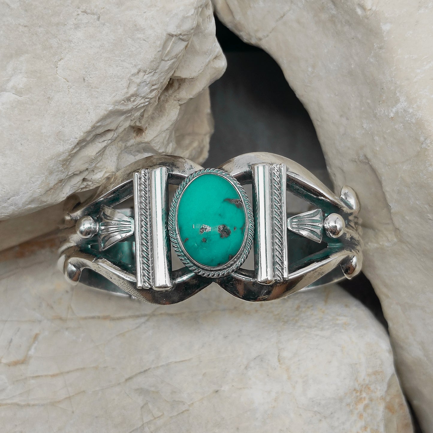 Vintage Turquoise Bracelet by Morgan