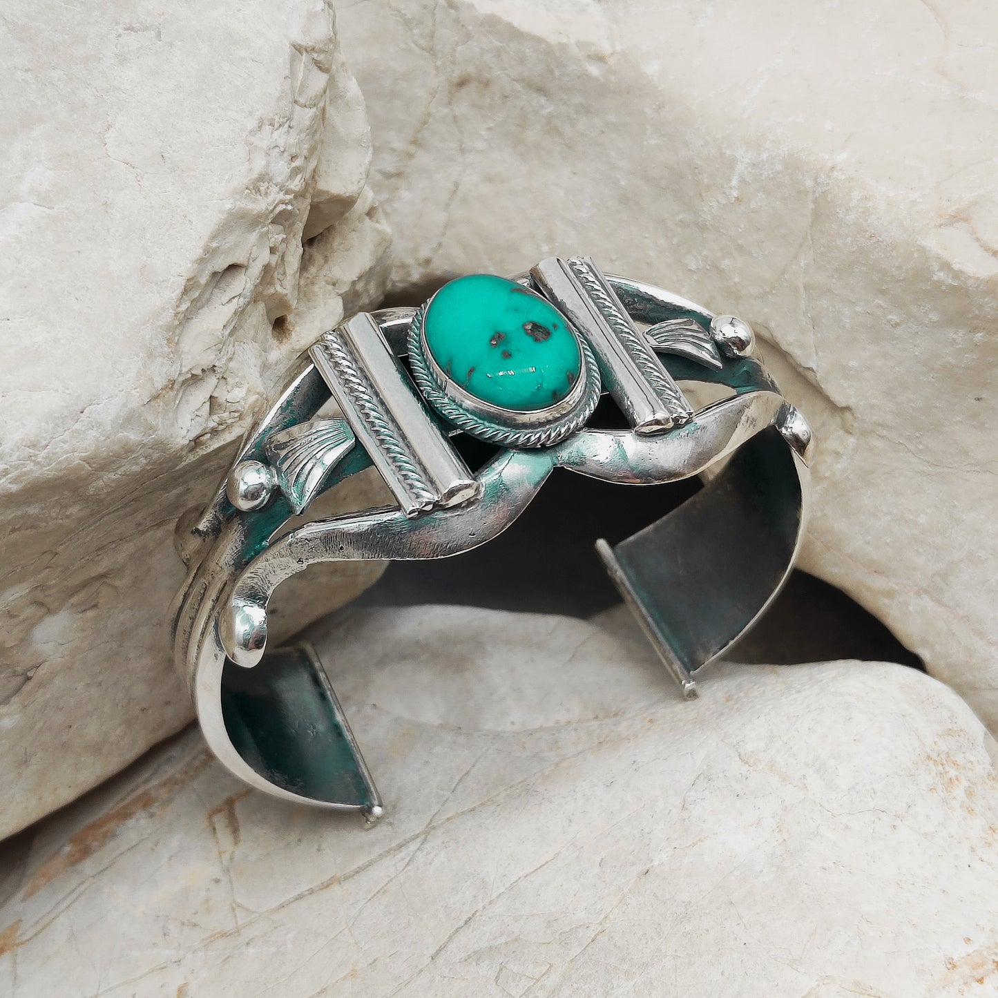 Vintage Turquoise Bracelet by Morgan