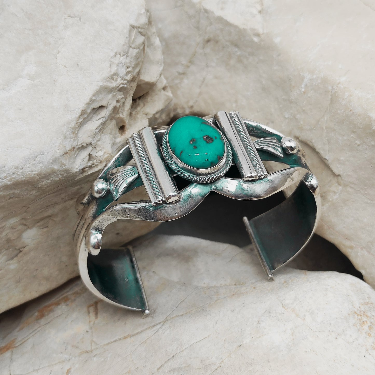 Vintage Turquoise Bracelet by Morgan