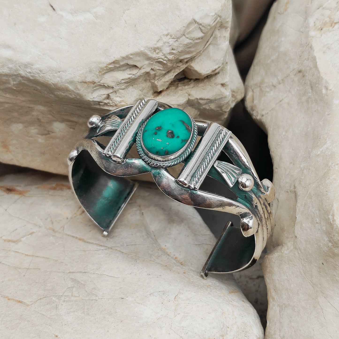 Vintage Turquoise Bracelet by Morgan