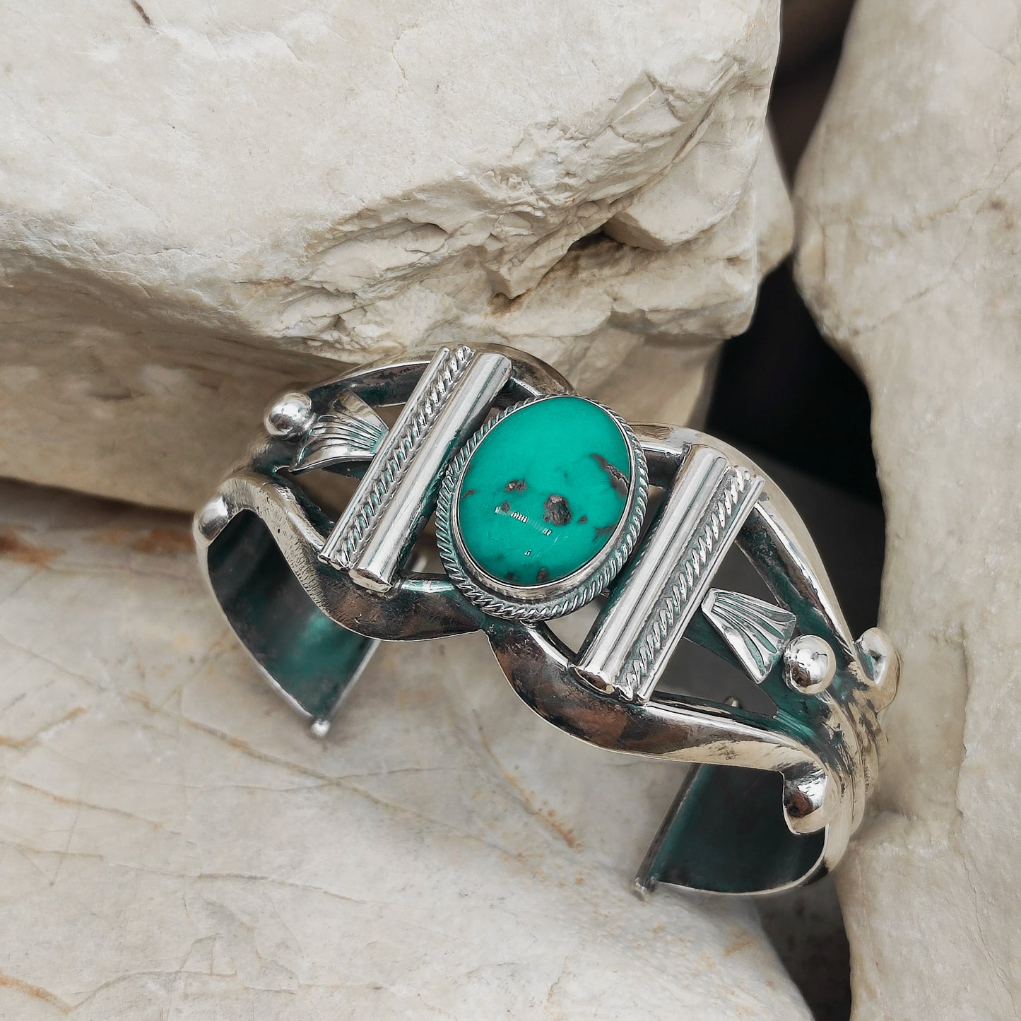 Vintage Turquoise Bracelet by Morgan