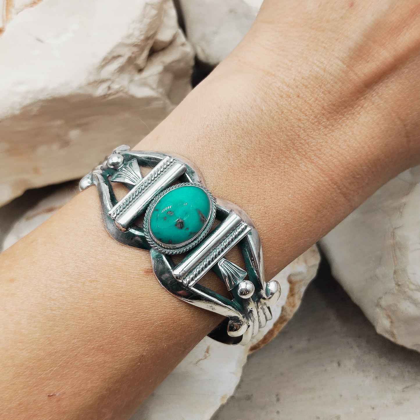 Vintage Turquoise Bracelet by Morgan