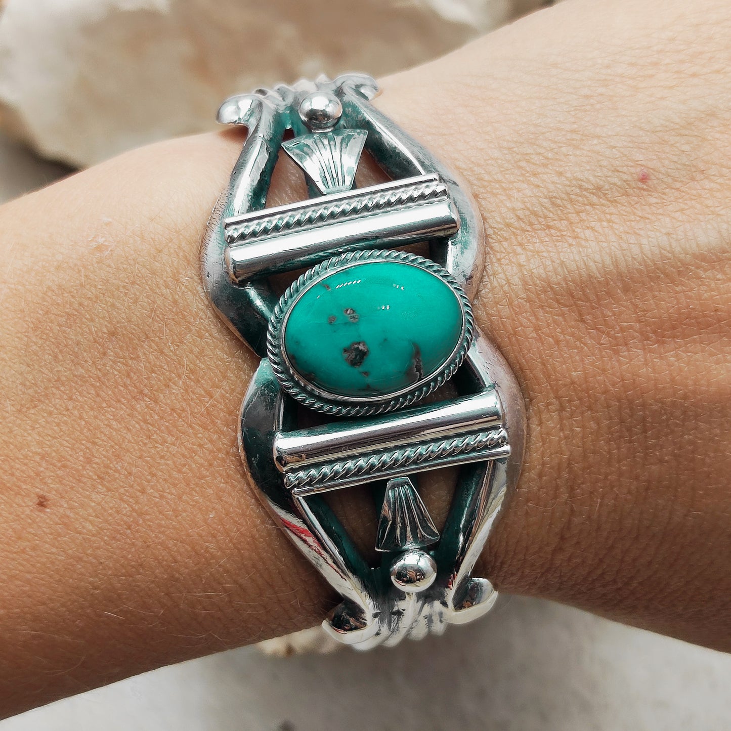 Vintage Turquoise Bracelet by Morgan