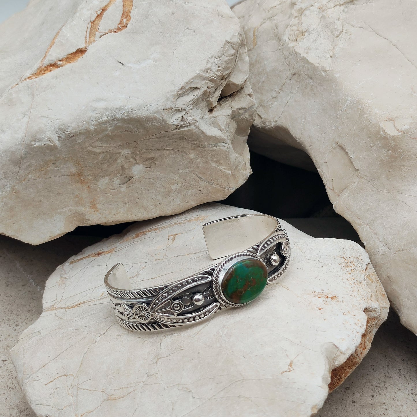 Vintage Turquoise Bracelet by Albert Jake