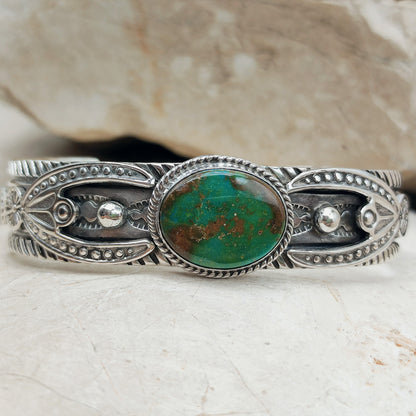 Vintage Turquoise Bracelet by Albert Jake