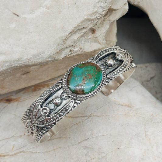 Vintage Turquoise Bracelet by Albert Jake
