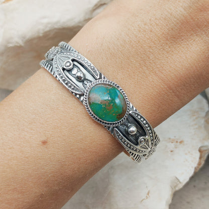 Vintage Turquoise Bracelet by Albert Jake