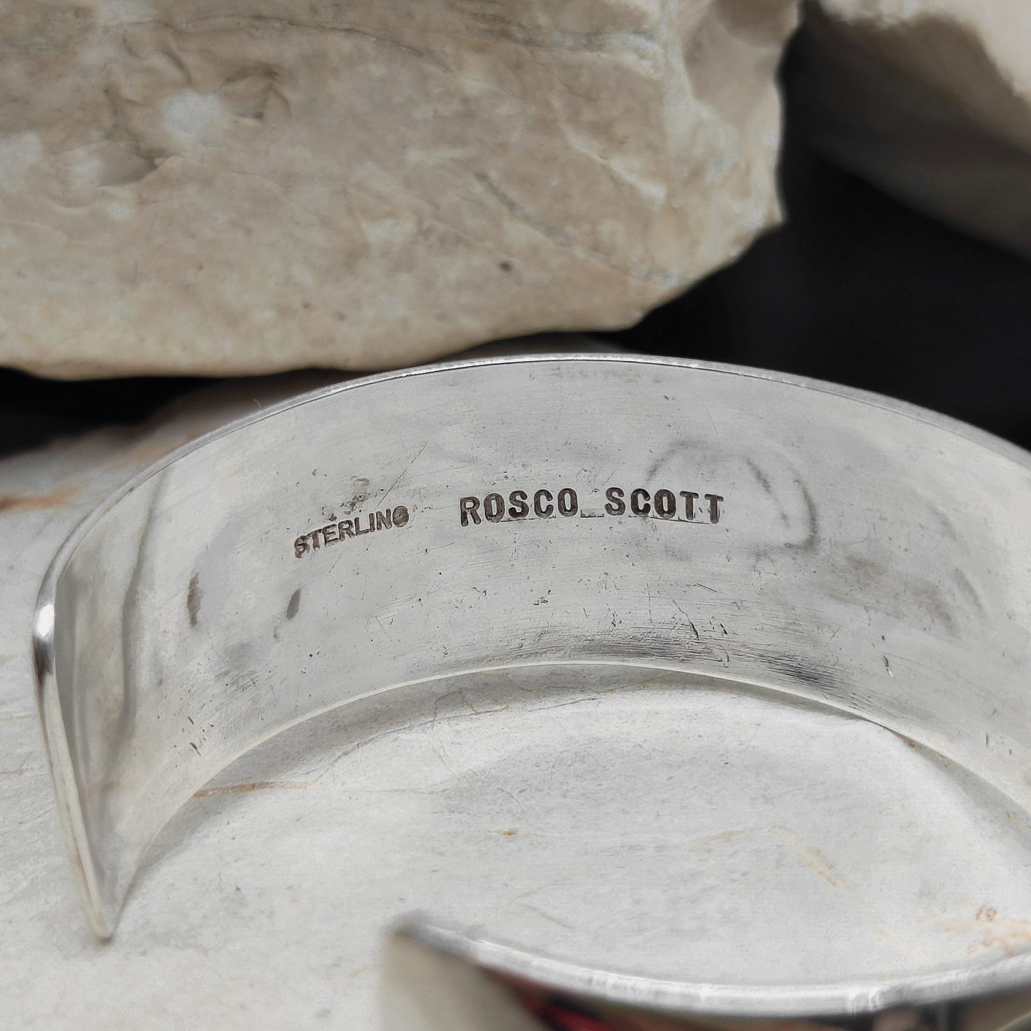 Sterling Silver Bracelet by Rosco Scott