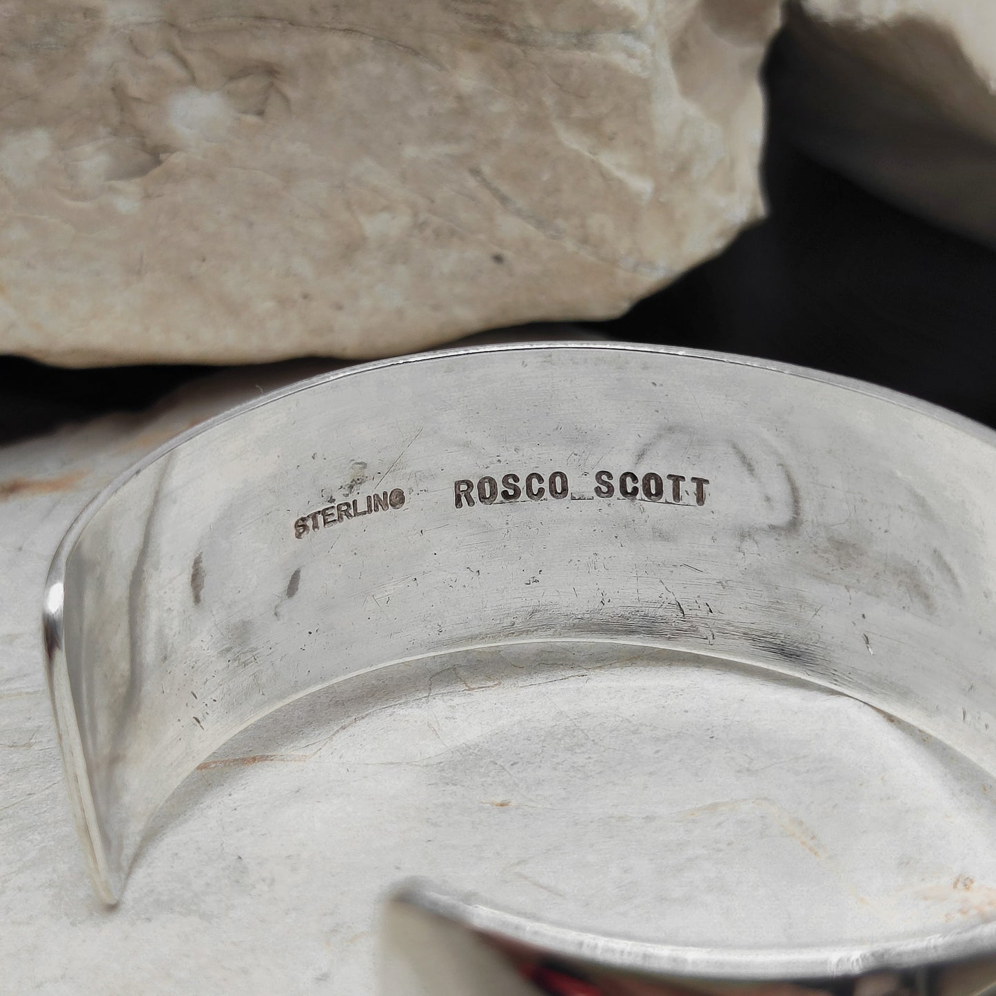 Sterling Silver Bracelet by Rosco Scott