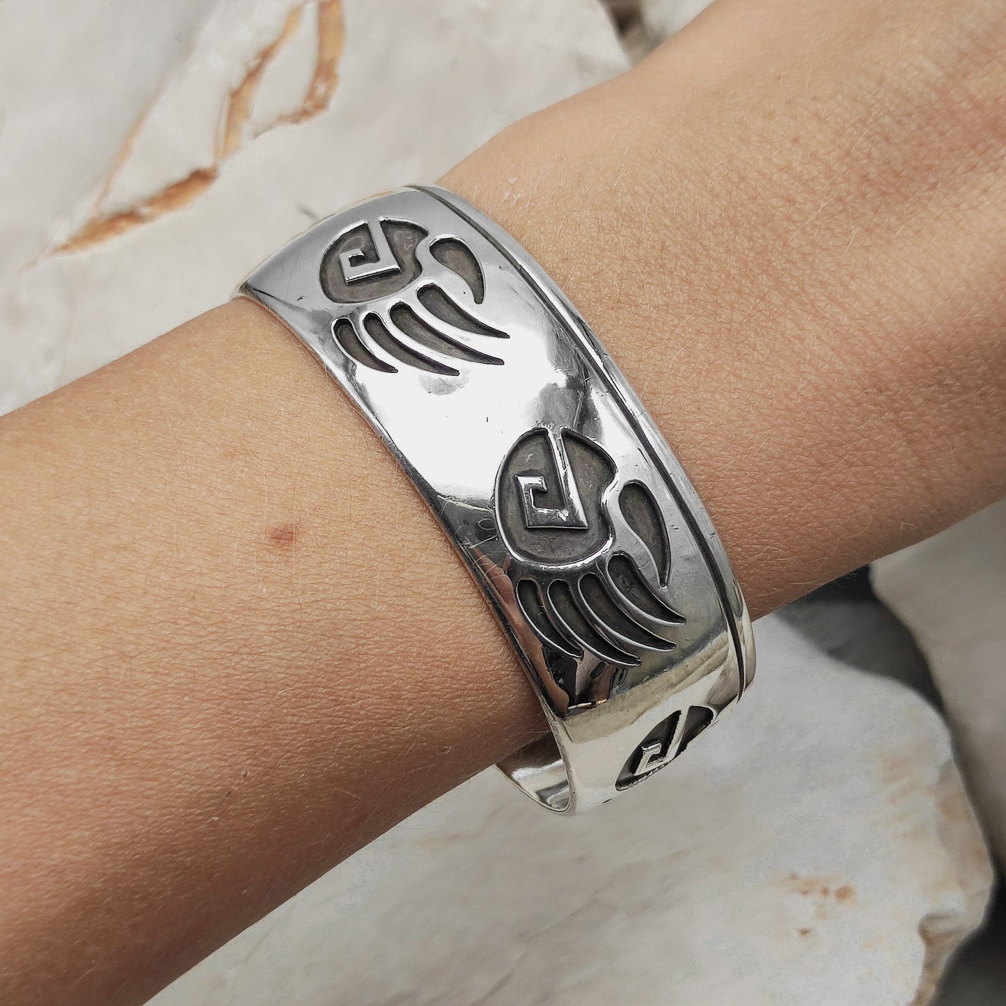 Sterling Silver Bracelet by Rosco Scott