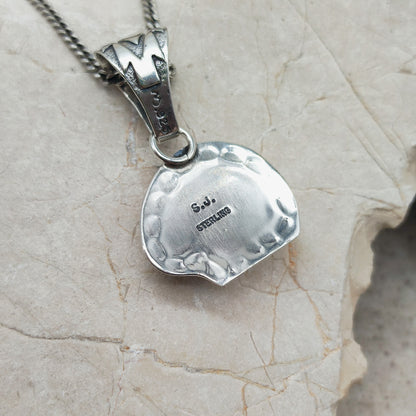 Bear Pendant by S.J. with Lapis Lazuli