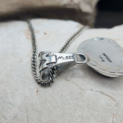 Bear Pendant by S.J. with Lapis Lazuli