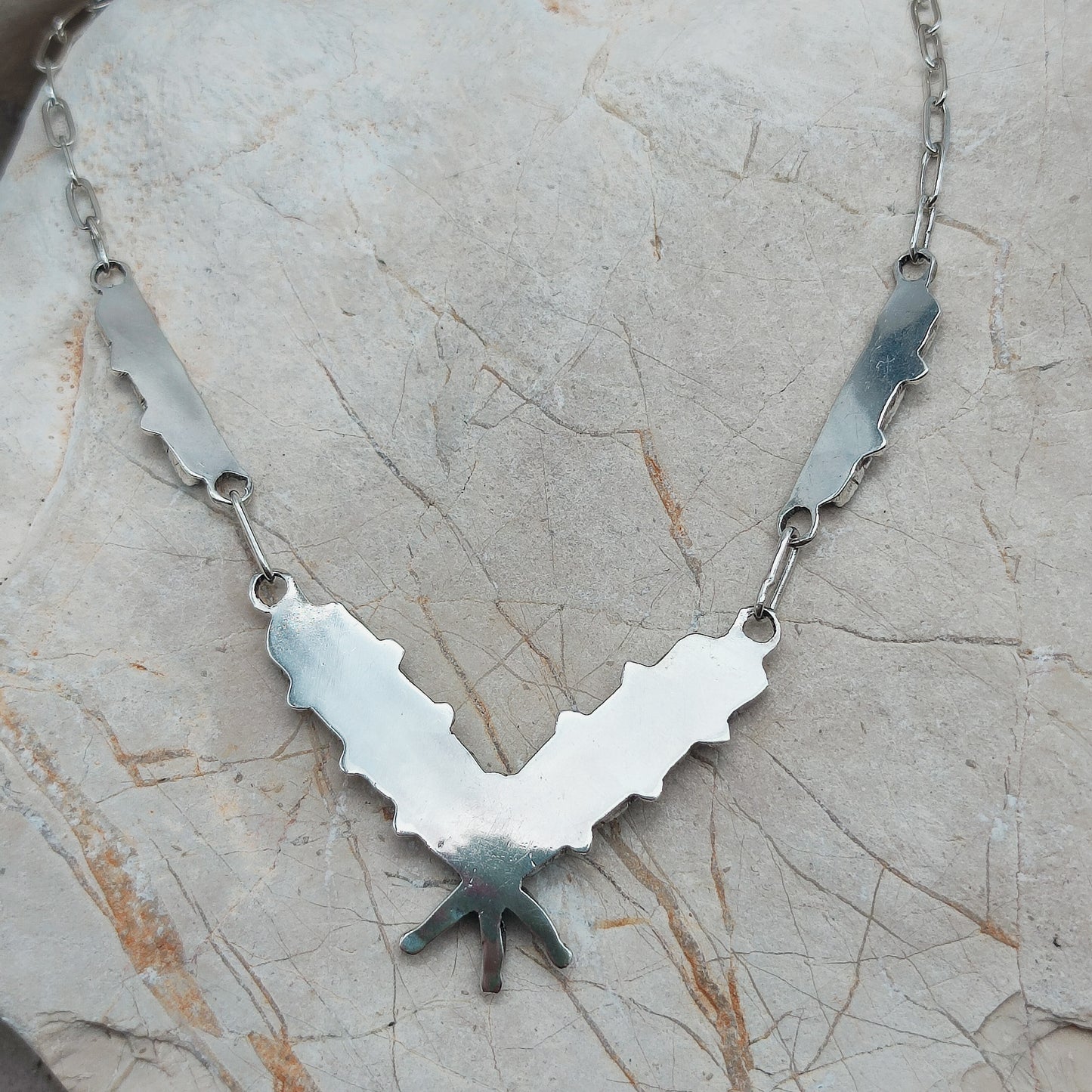 Zuni Turquoise Needlepoint Necklace