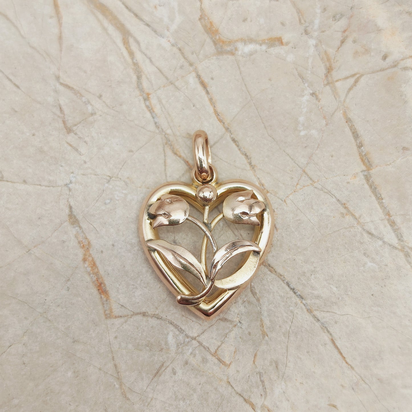 Heart Pendant in 9K gold