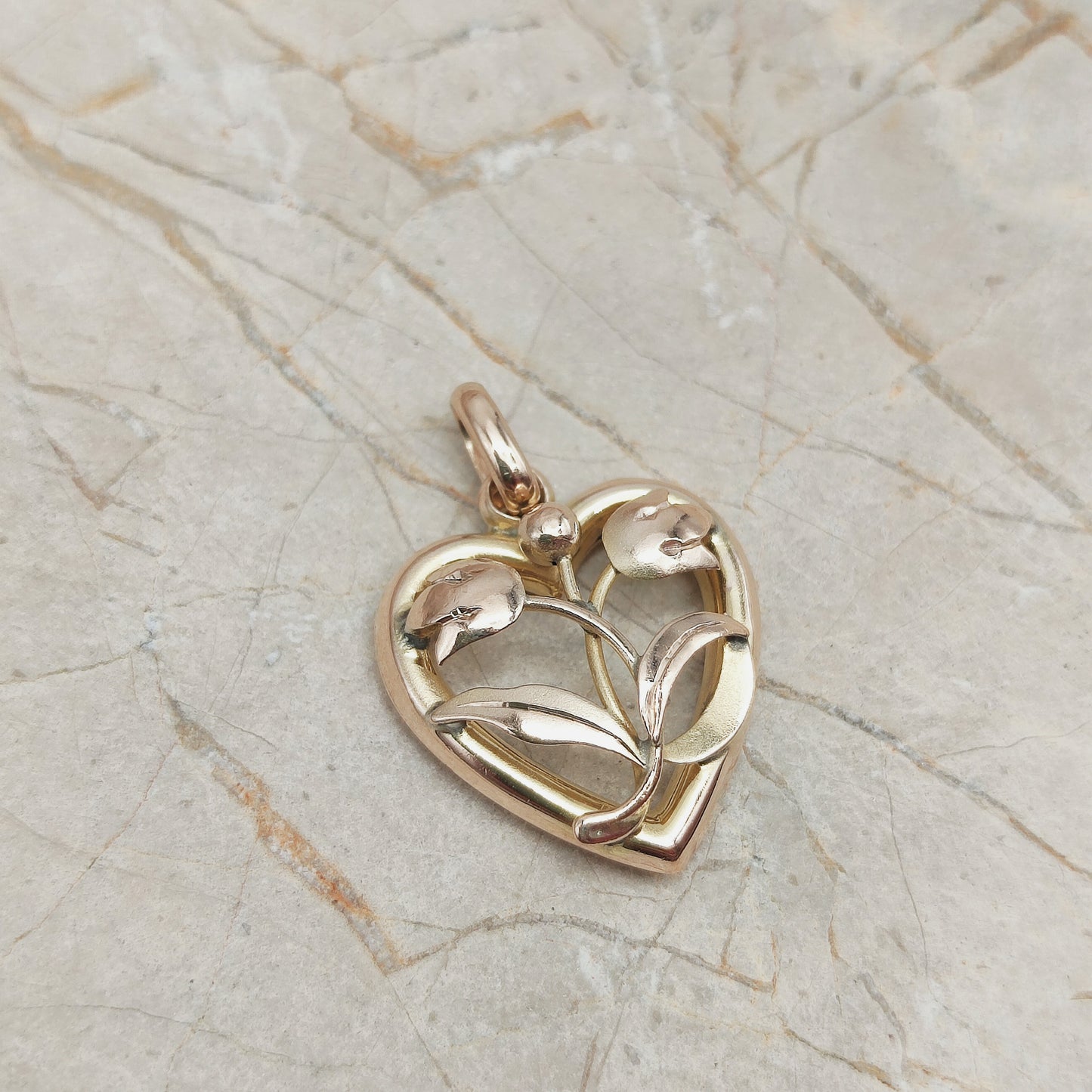 Heart Pendant in 9K gold
