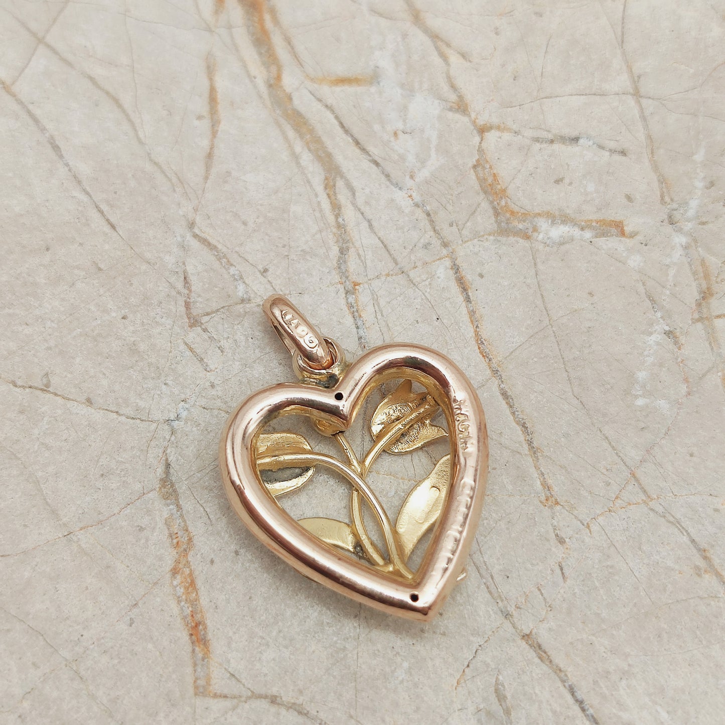Heart Pendant in 9K gold