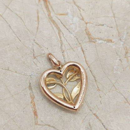 Heart Pendant in 9K gold