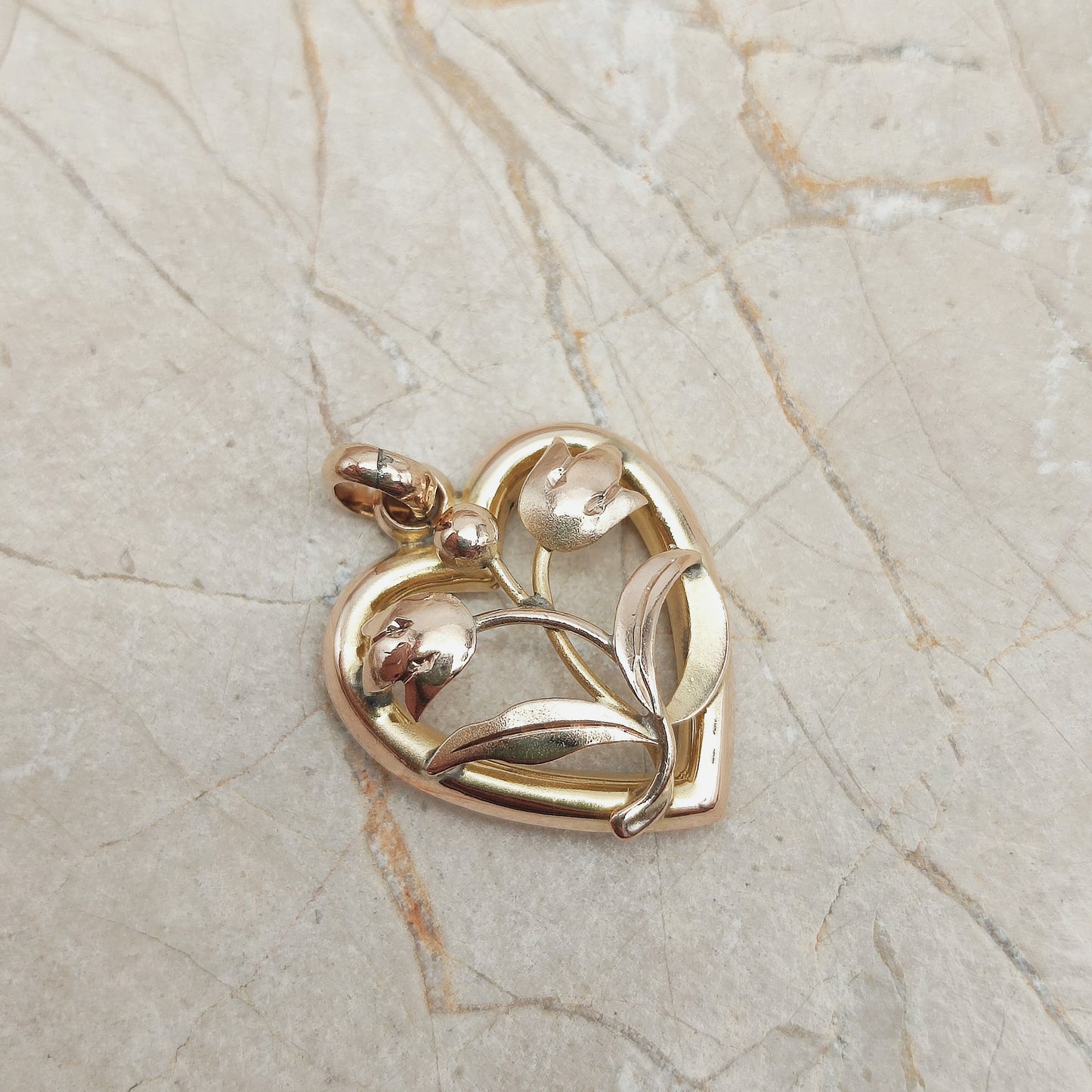 Heart Pendant in 9K gold