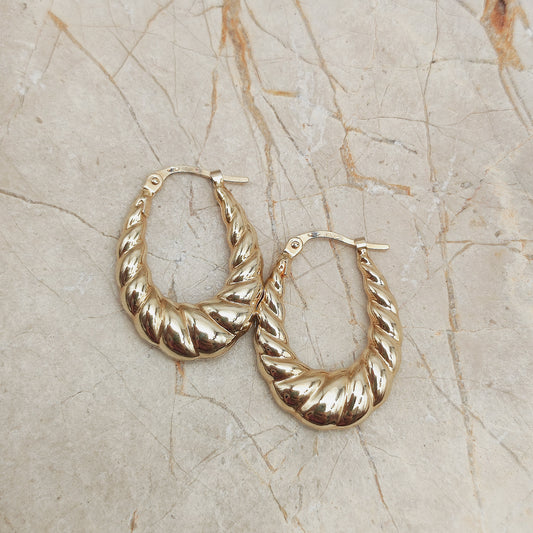 Bubble Earrings in 9K gold