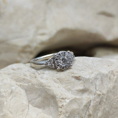 Vintage 0.50ct Diamond ring in 18K gold