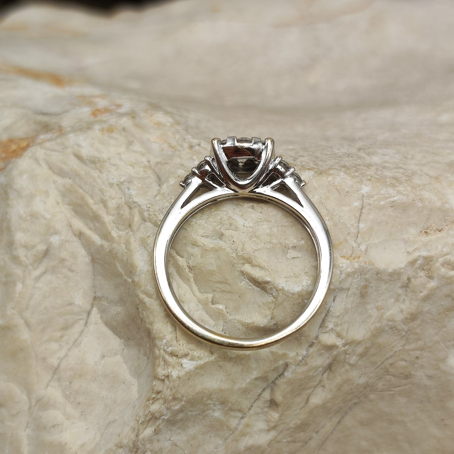 Vintage 0.50ct Diamond ring in 18K gold