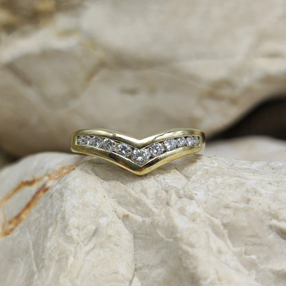 Vintage 0.33ct Diamond ring in 18K gold
