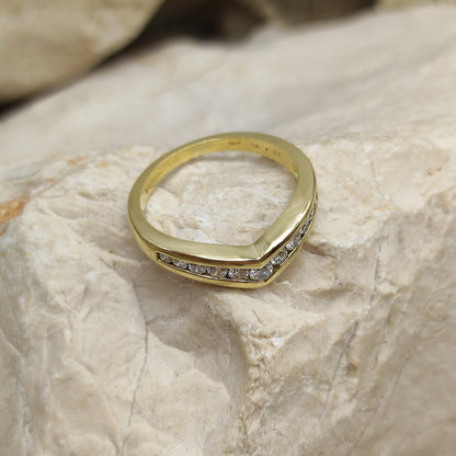 Vintage 0.33ct Diamond ring in 18K gold