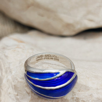 Binnenzijde ring met open ringband en sterling 925 afwerking