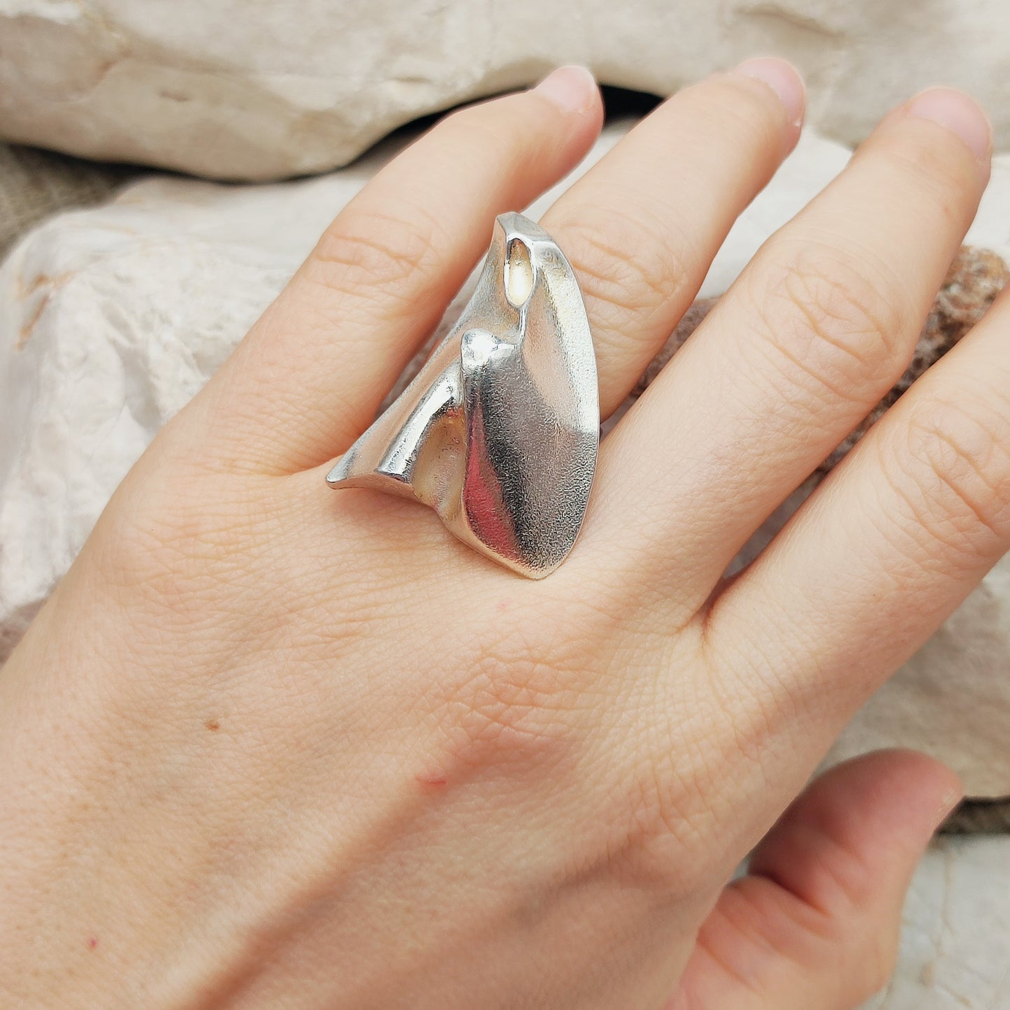 Nodica Ring by Bjorn Weckstrom for Lapponia