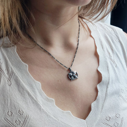 Silver Heritage pendant 1998 by Georg Jensen