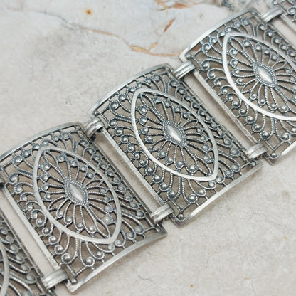 Vintage 835 Silver Bracelet by Knödler Friedrich