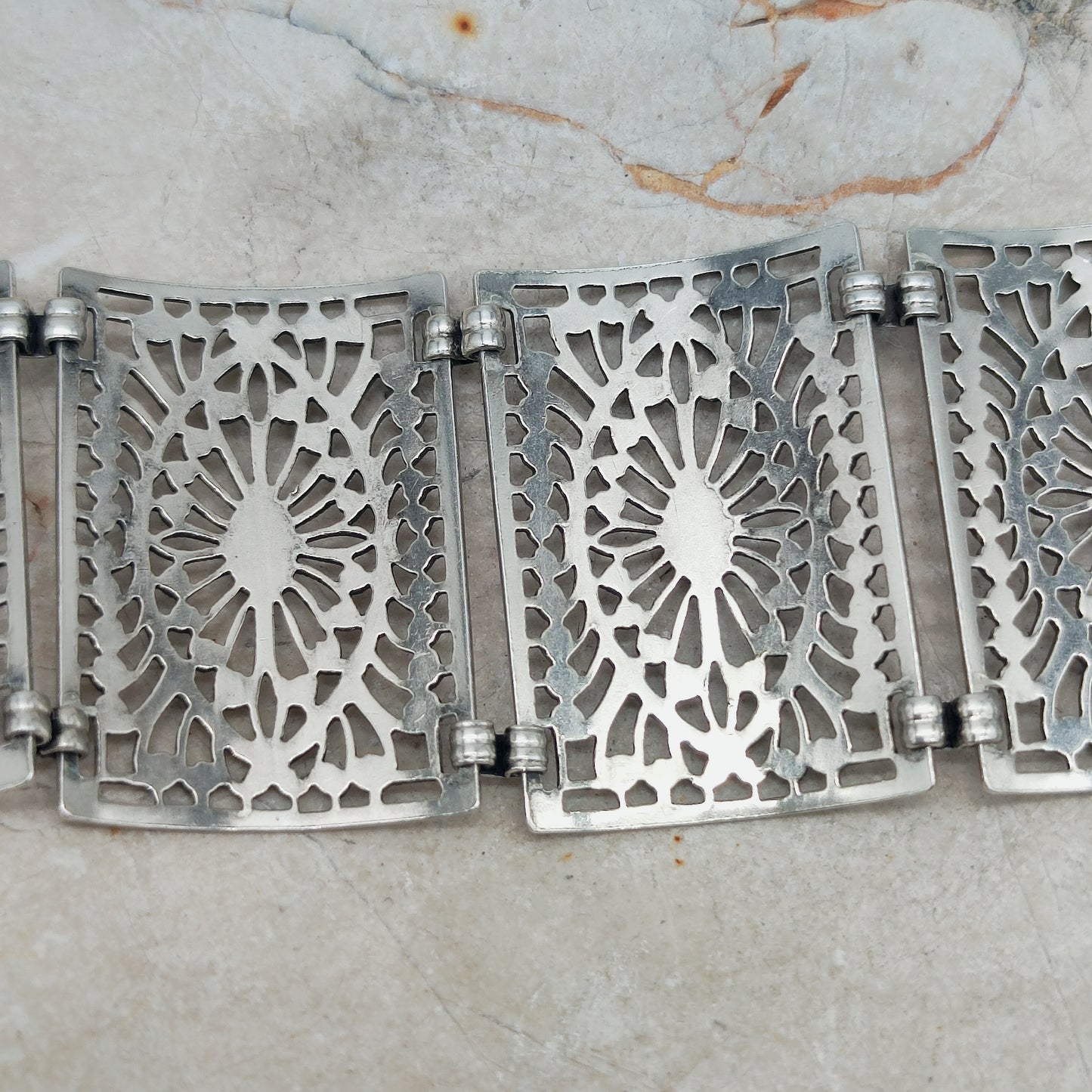 Vintage 835 Silver Bracelet by Knödler Friedrich