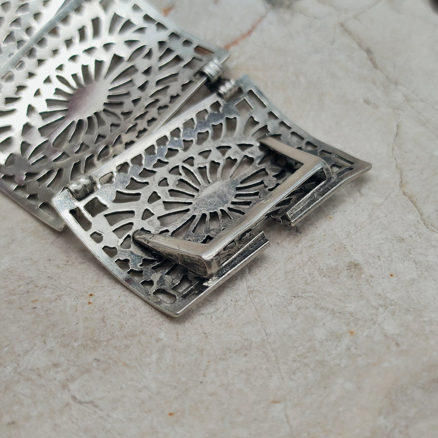 Vintage 835 Silver Bracelet by Knödler Friedrich