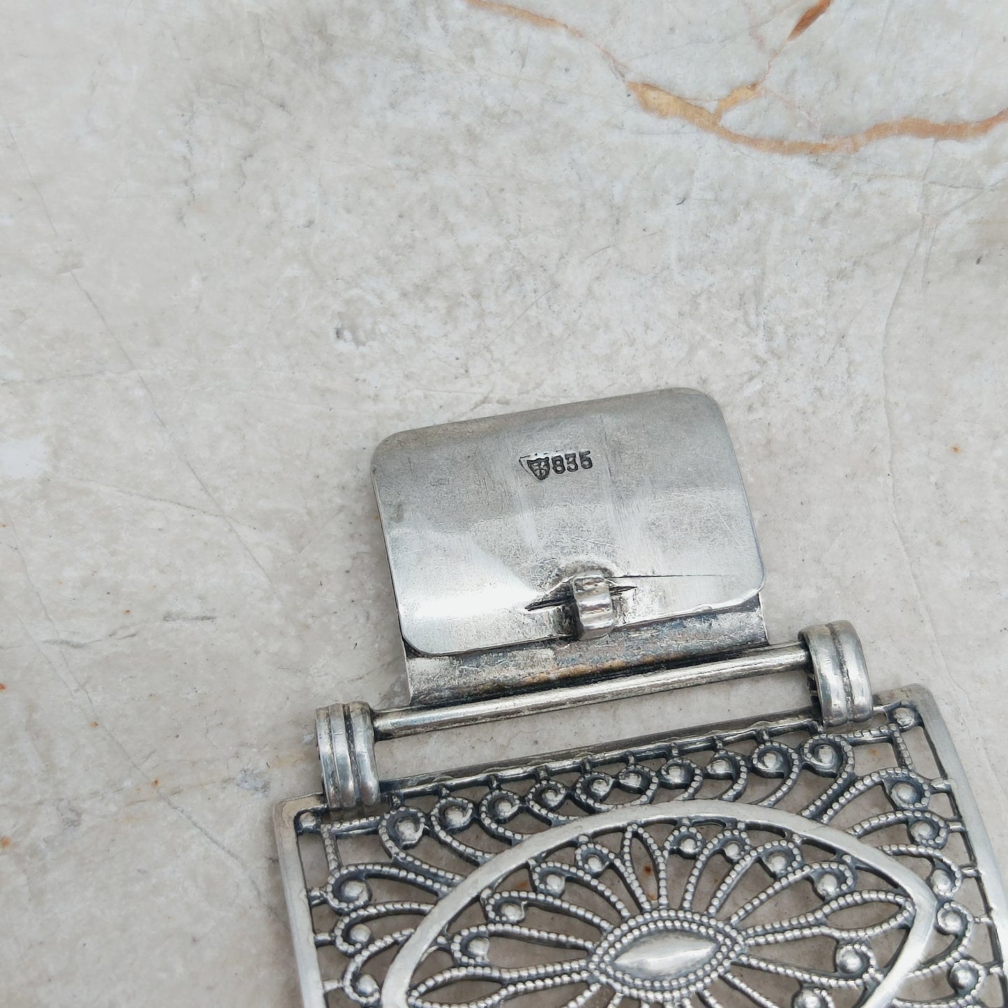 Vintage 835 Silver Bracelet by Knödler Friedrich